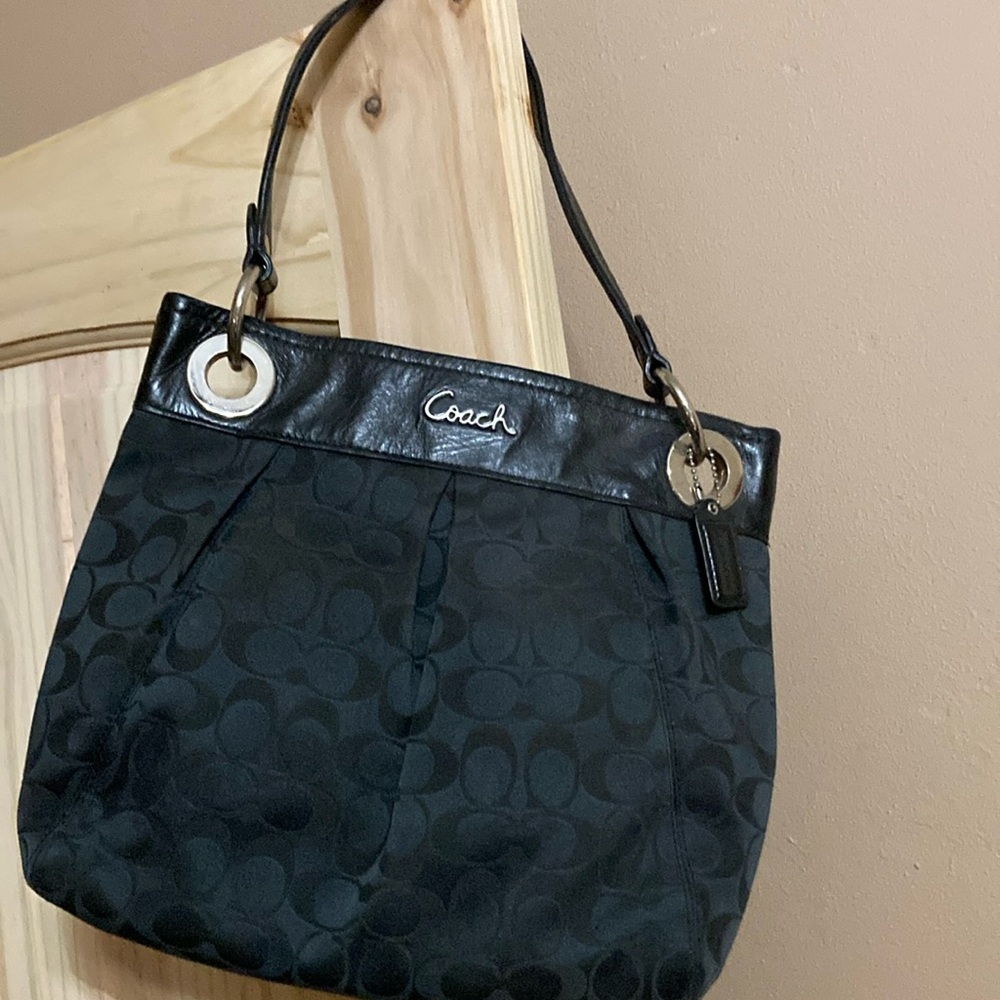 Coach purse, black